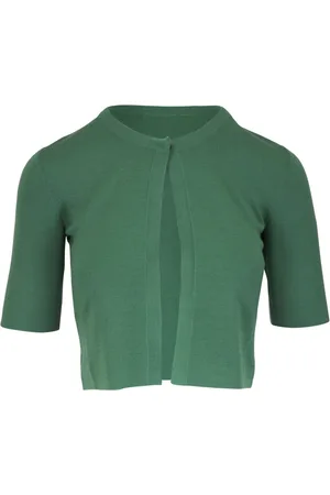 AKRIS Cardigan à coupe crop