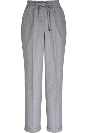 Kiton Pantalon en laine à coupe droite