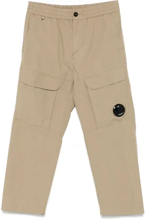 C.P. Company Pantalon en popeline à taille élastiquée