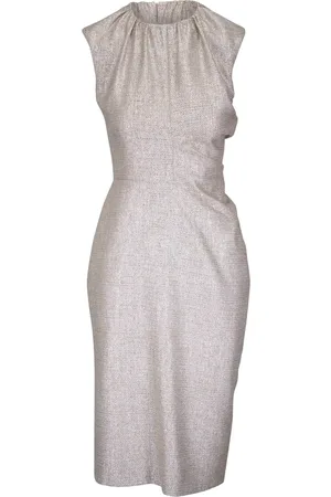 Kiton Robe mi-longue à fini métallisé