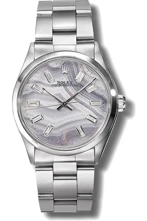JACQUIE AICHE Montre Rolex Oyster Perpetual 34 mm customisée pre-owned