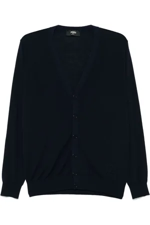Fendi Cardigan à motif FF embossé