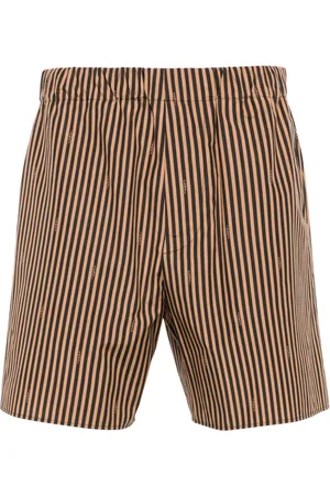 Fendi Bermuda Pequin à lien de resserrage