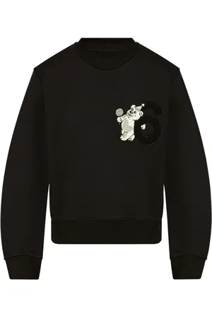 Maison Margiela Sweat à patch ourson