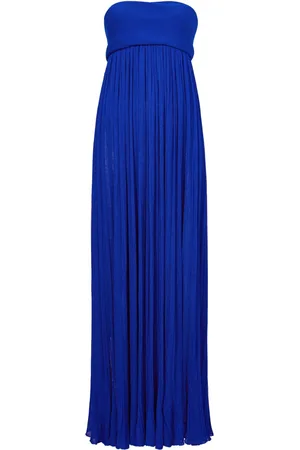 Proenza Schouler Robe-bustier longue à plis