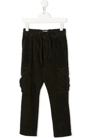Paolo Pecora Pantalon droit à poches cargo