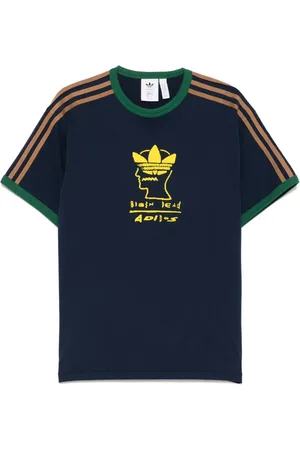 adidas X Brain Dead t-shirt à logo floqué