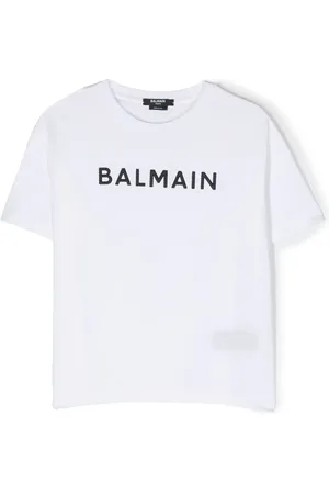 Balmain T-shirt à logo imprimé