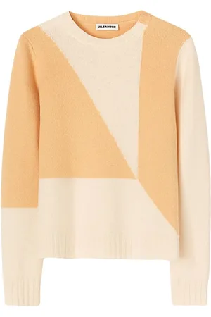 Jil Sander Pull imprimé à design colour block