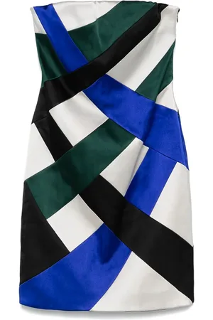 Giorgio Armani Robe courte à design patchwork (années 2000)