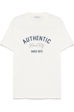 Manuel Ritz T-shirt à logo imprimé