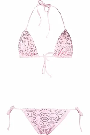 Philipp Plein Bikini à imprimé monogrammé