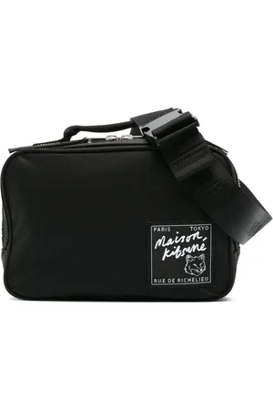 Maison Kitsuné Sac banane à patch logo