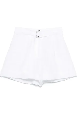 Ermanno Firenze Short à taille ceinturée