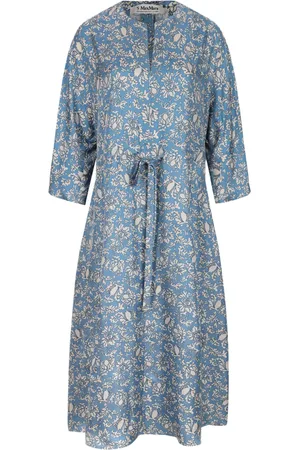 Max Mara Robe mi-longue à fleurs