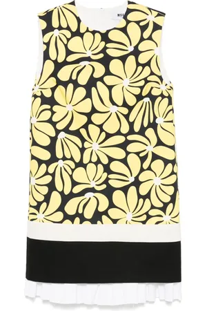 Msgm Robe courte à fleurs