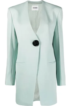 Jil Sander Blazer boutonné en laine