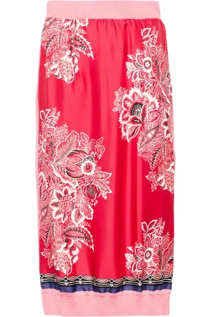 Etro Jupe mi-longue à fleurs