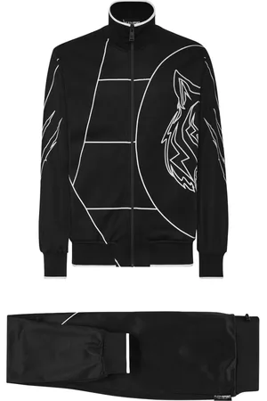 Philipp Plein Veste zippée à imprimé graphique