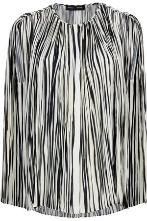 Proenza Schouler Blouse rayée à design plissé