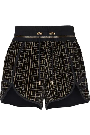 Balmain Short à motif monogrammé
