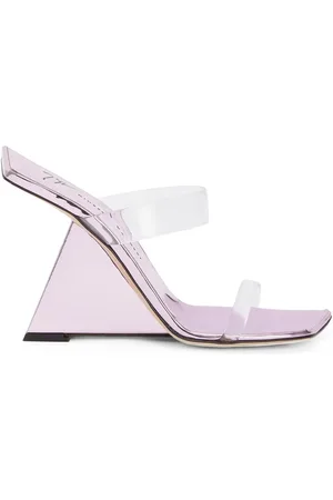 Giuseppe Zanotti Sandales Florance Plexi 105 mm