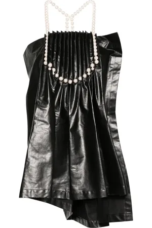 JUNYA WATANABE Blouse plissée à détails de perles