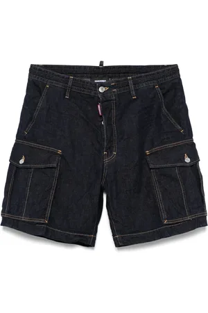 Dsquared2 Short en jean à poches cargo