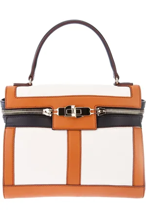 Max Mara Sac en cuir tricolore
