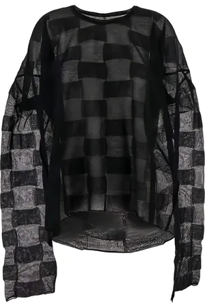 UMA WANG T-shirt à motif en jacquard