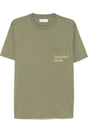 Universal Works T-shirt à logo imprimé