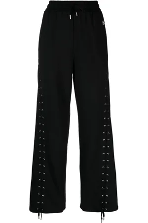 Jean Paul Gaultier Pantalon ample à détail de laçage