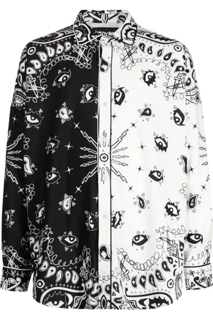 HACULLA Chemise boutonnée à imprimé cachemire
