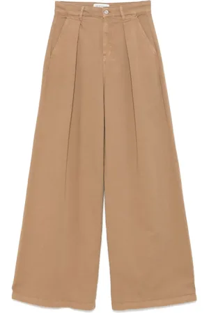 Ermanno Firenze Jean à taille haute et pinces