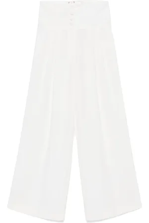 Ermanno Firenze Pantalon court à détails lacés