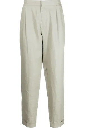 CHE Pantalon slim à design plissé