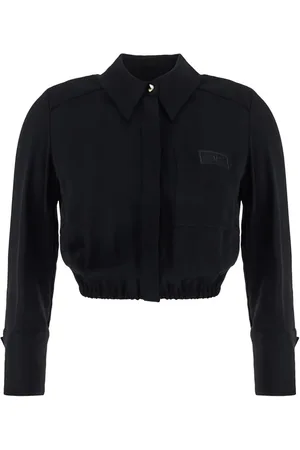 Elisabetta Franchi Chemise à logo brodé