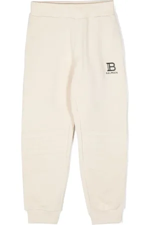 Balmain Pantalon de jogging à logo