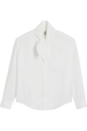 Ami Chemise à col foulard