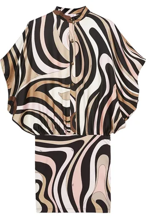 Puccini Robe à imprimé Marmo