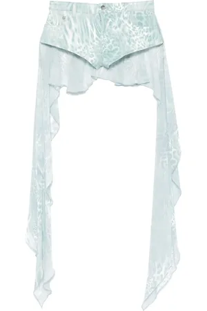 BLUMARINE Short à imprimé graphique
