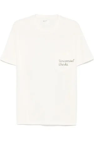 Universal Works T-shirt à logo imprimé