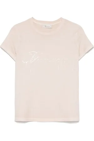BLUMARINE T-shirt à logo imprimé
