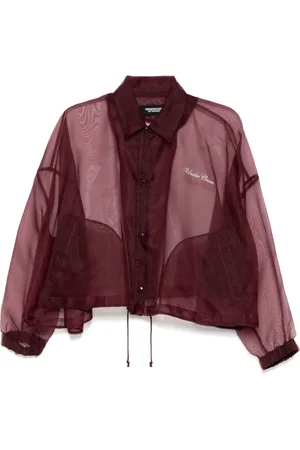 UNDERCOVER Veste à logo brodé