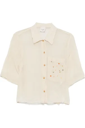 ALYSI Chemise à ornements de perles