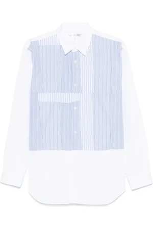 Comme des Garçons Chemise à détails rayés