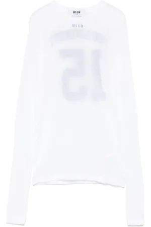 Msgm T-shirt à logo imprimé