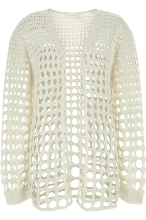 Chloé Cardigan en maille ajourée