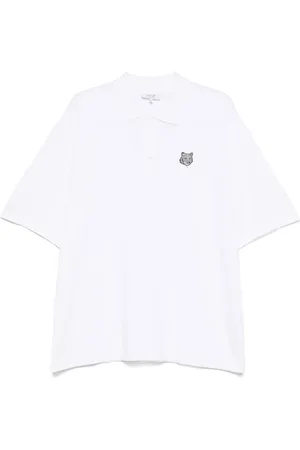 Maison Kitsuné Polo à patch Bold Fox Head
