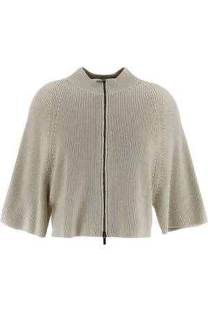 GENTRYPORTOFINO Cardigan en maille à design nervuré